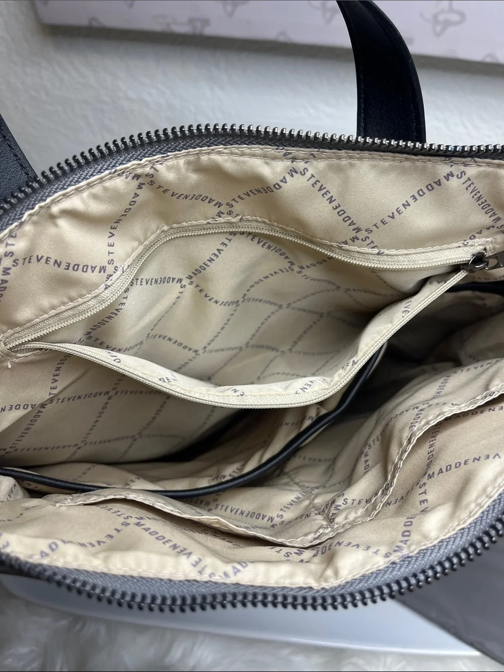 Steve Madden Laptop Cossbody/Backpack convertible